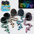2026 Easter Gifts for Kids 4pcs 3D Printed Dragon Egg Glow in