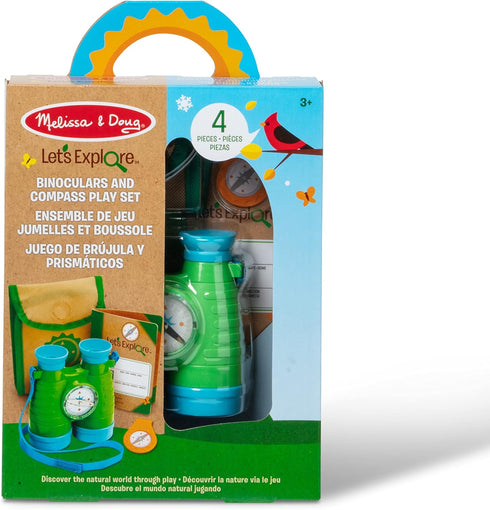 Melissa & Doug Set Let's Explore Binoculars & Compass Play