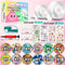 8-12 2PCS (2"&1.2") Nano Tape Bubble Kit, Nano Squishy Making kit Tape Bubbles, Arts and Craft DIY Stress Ball Making