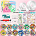 8-12 2PCS (2"&1.2") Nano Tape Bubble Kit, Nano Squishy Making kit Tape Bubbles, Arts and Craft DIY Stress Ball Making