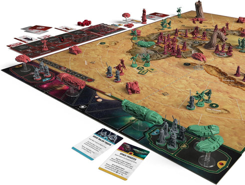 Dune: The Spacing Guild Board Game Expansion - Tabletop Miniatures Strategy Game for Kids and Adults, Ages 14+, 1-4