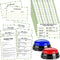 Family Reunion Friendly Feud Game with 2 Answer Buzzers, Feud Cards for