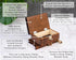Puzzle Box - Secret Wooden Puzzle Box with Hidden Compartments for Money and Gift Cards