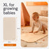 30 16 Baby Uma Vegan Leather Baby Changing Mat - Waterproof & Wipeable Changing Pad, XL for Growing Babies, Non-Toxic