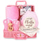 Newborn Baby Gift Set | Baby Gift Basket | Newborn Blanket, Wooden