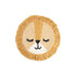 Crane Baby Pillow, Decorative Round Animal Pillow for Nursery and Toddler Rooms,