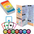 WEofferwhatYOUwant Heptagon Prime, Strategy Card Game for 3 to 8 Players, Family and Friends, Ages 9 Up.