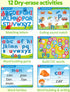 6 3+ Coogam Preschool Alphabet Learning Activities, Magnetic EVA Letters Matching & Handwriting Game, Educational ABC
