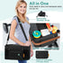 W2&X2, 2 Parent Console Fits for Wonderfold Wagon Stroller Organizer with Insulated Cup Holders, Multiple Storage
