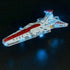 YEABRICKS LED Light for Lego 75367 Star Wars Venator-Class Republic Attack Cruiser Model