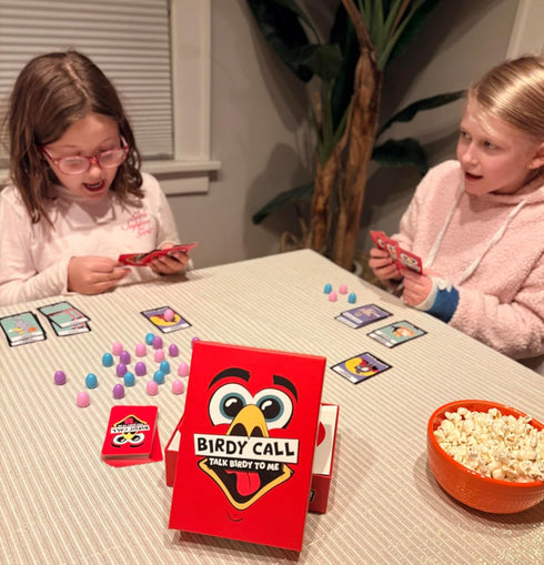 BIRDY CALL Family Party Game Fun Bird-Themed Matching Card Game for Kids, Families & Friends | Fast-Paced Egg