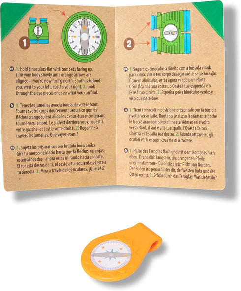 Melissa & Doug Set Let's Explore Binoculars & Compass Play