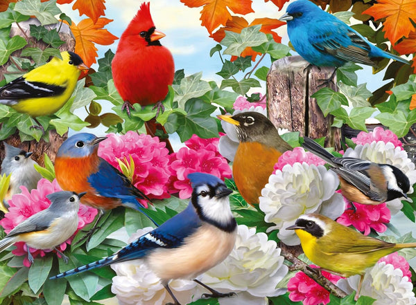 Ravensburger 500 Piece Garden Birds Jigsaw Puzzle for Adults - 12000147, Handcrafted Tooling, Made in Germany