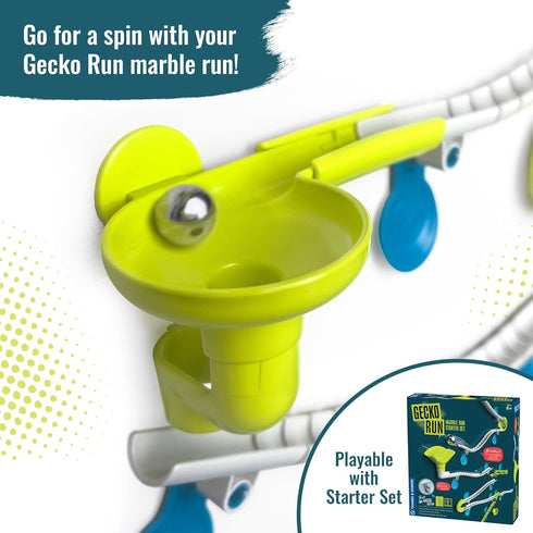 Gecko Run Marble Run Twister Expansion Pack by Thames & Kosmos for Vertical Marble Run Starter Set