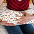 Watercolor Mushrooms Baby Nursing Pillow Covers for Boy Girl Mushrooms Leaves Nursing Slipcovers for Breastfeeding