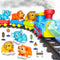 Train Set for Toddlers w/Steam, Music & Lights - Electric Train Toy