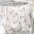 Aenne Baby Muslin Swaddle Blanket for Boys & Girls, Luxurious Wrap, Dancing Unicorns and Stars, 47"x47"