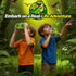 Zmpolir 3-12 Manual,3 4 5 6 7 8 9 10 11 12 Dinosaur Toys for Boys Age Kids Binoculars, Dinosaur Binoculars with Compass