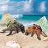 Framendino 4 Pack , Realistic Sea Animals Hermit Crab Model for Home Decorations