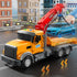 2-4 3-5 4-8,Friction JUKUDAHU Tow Trucks for Toddlers Years Old - Flatbed Truck Toy for Kids Aged Powered Transport