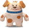 8" Obi Dog Tooth Fairy Pillow - Fun Interactive Plush Toy with Pocket for Lost Teeth