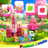 35PCS 4-8, Set 3-5, Princess Magnetic Building Blocks Travel Toys - Magnet Cubes for Kids Ages STEM Learning Toys