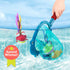 Playset 4 Summer 3+ B. toys Shark Scoop Diving Pool with Finley & Snacks Encourages Active Play & Coordination Easy
