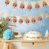 Landical 24 Pcs Cielito Lindo Party Pacifiers Necklaces Mexican Baby Shower Pacifiers Decorations Acrylic Pacifier