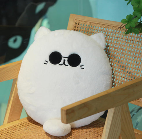 16inch/40cm Jujutsu Plush Pillow - Gojo Cat Plush Stuffed Pillow, Anime Gift