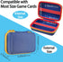 300 Aenllosi Storgae Card Case for UNO Card Game,Hard Case Capacity Max for Cards(Case Only,Blue)