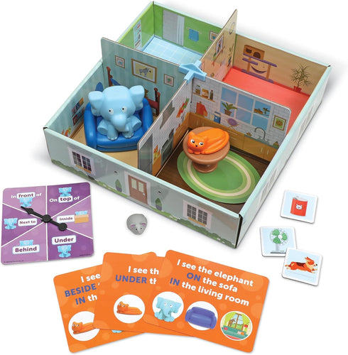 Learning Resources Elephant in the Room Positional Word Activity Set - Toddler