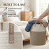 Hamper,60L JMvicyroam Large Woven Laundry Basket Cotton Rope Storage Bin for Blankets,Toys and Clothes,Decorative Tall