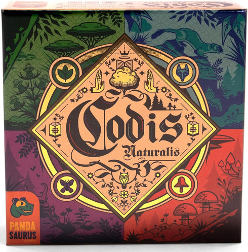 8+, 1-4 20-30 Codis Naturalis Card Game - Nature Themed Card Layering Strategy Game for Kids & Adults, Ages Players