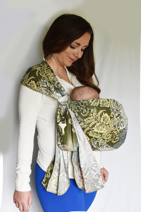 Lite-on-Shoulder Baby Sling Carrier for Comfortable Travel