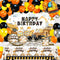 Construction Birthday Party Supplies 251 PCS Construction Birthday Banner Balloons Plates Napkins