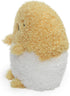 9.5" GUND Sanrio Gudetama Deluxe Egg in Shell Lazy Egg Plush Stuffed Animal, Yellow