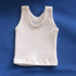 1/6 Custom Scale T-Shirt Sleeveless Vest Clothes for 12" Male & Female Action Figures (Black + White)