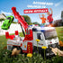 2 3 4 2-4 4 Pack 2 3 4 2 3 4 Vanvimen Tow Truck Toys for Year Old Boy, Trucks for Toddlers Years, Dump Crane Tow Truck