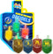 Izzy 'n' Dizzy Hanukkah Dreidels, Glow in The Dark Dreidel, 4 Pack Medium