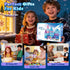 102pcs 2 2 4-5 6-8 3 4 5 6 7 8+ Magnetic Tiles with Stairs Dolls Princess Castle Building Girls Toys Age Magnetic