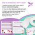 Potty Training Chart for Toddlers Girls, Unicorn Design - 4 Week Sticker Reward Chart with 213 Stickers