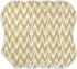 decor gift 4 Pack 22x11in Cotton Burp Cloths Baby Easy Care Beige Ikat Simple Line Burp rag for Unisex Babies