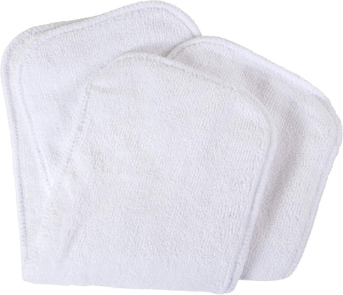3-Pack 4-Layer 48.5 19 cm Kawaii Adult/Women/Teen Reusable Cloth Diaper Insert, Incontinence, Pregnancy, Childbirth