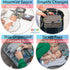 Portable Changing Pad - Waterproof Diaper Changing Mat - Foldable Diaper Changing Clutch Kit