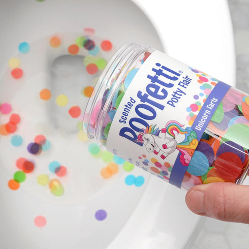 Unicorn Farts Scented Potty Training Confetti - Poofetti Party Flair
