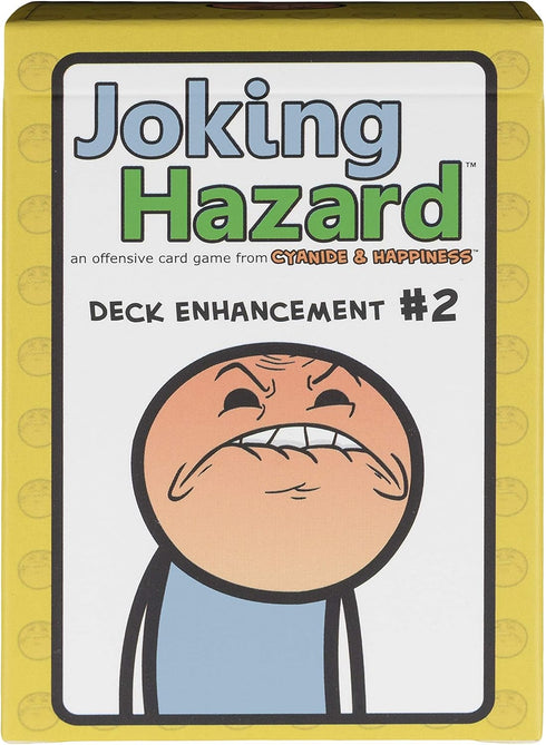 Deck Enhancement 2, Second Expansion of Joking Hazard Comic Building Card Game by Cyanide and Happiness for 3-10 Players