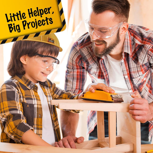 Toddler Workbench and Tool Set with 2 Take Apart Trucks, 2 in 1 Construction Toy for Ages 2-5