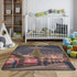 GuoChe 50'' 50'' Christmas Market Lights Night View Soft Foam Baby Play Mat for Indoor Outdoor Non-Toxic Baby Kick