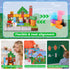 Goody King Magnetic Blocks, 100PCS Magnet Building Cube Game, STEM Montessori Stacking Toy for Boys & Girls