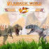 2Pcs Dinosaur Set, 15.7" Tyrannosaurus Rex and 12.2" Realistic T-rex, Educational Action Figures